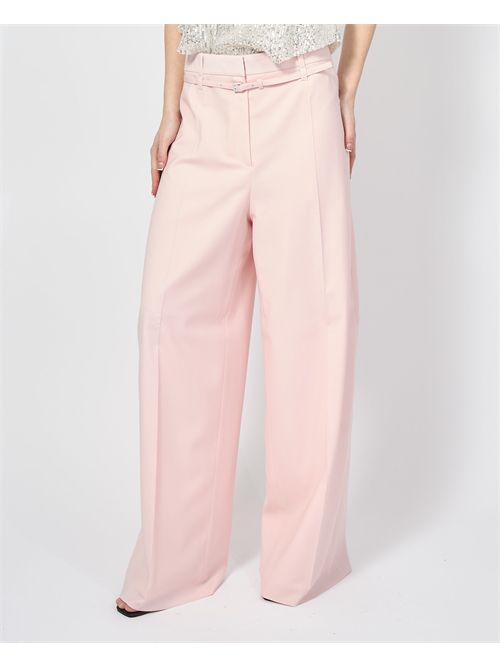 Pantalon coupe décontractée rose pour femme Boss BOSS | 50537404685