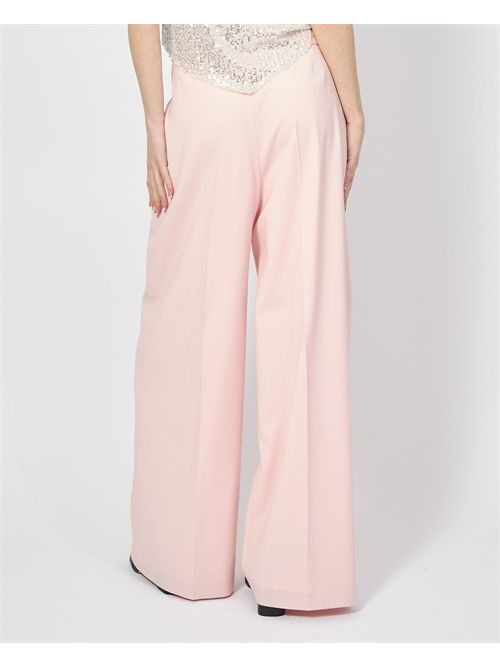 Pantalon coupe décontractée rose pour femme Boss BOSS | 50537404685