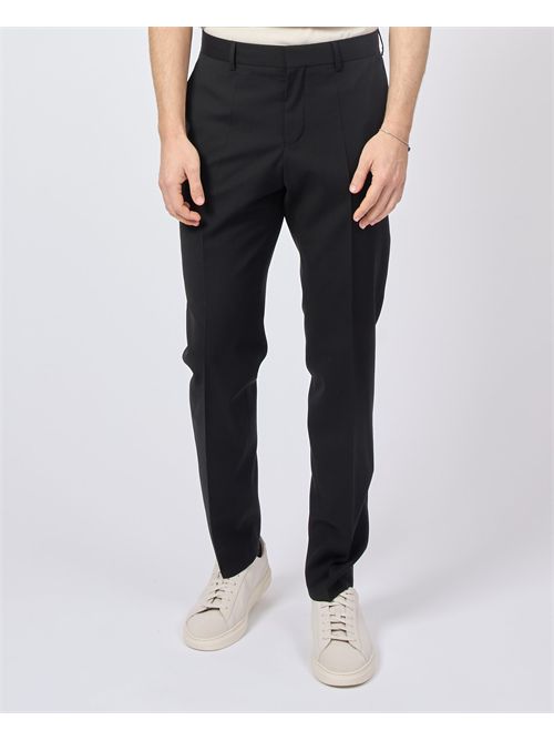 Hugo men's trousers in plain fabric BOSS | 50537573001