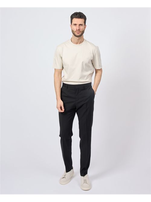 Hugo men's trousers in plain fabric BOSS | 50537573001