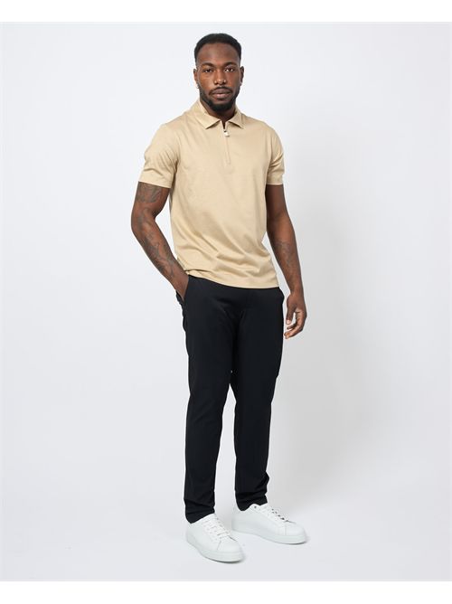 Polo Boss relaxed fit con zip BOSS | 50537954275