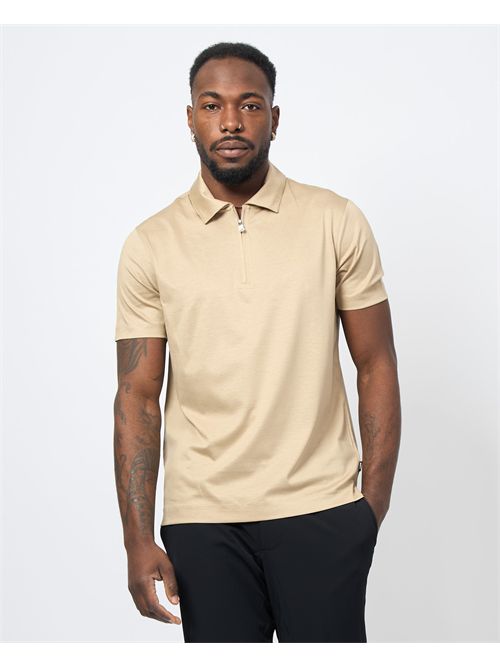 Polo Boss relaxed fit con zip BOSS | 50537954275