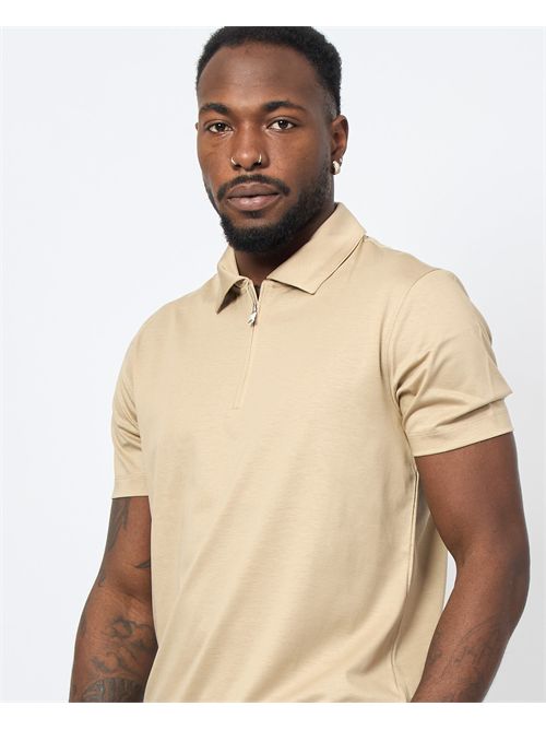 Boss relaxed fit zip polo BOSS | 50537954275