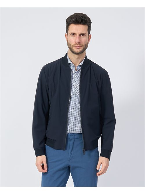 Boss slim fit jacket with knitted trim BOSS | 50538630404