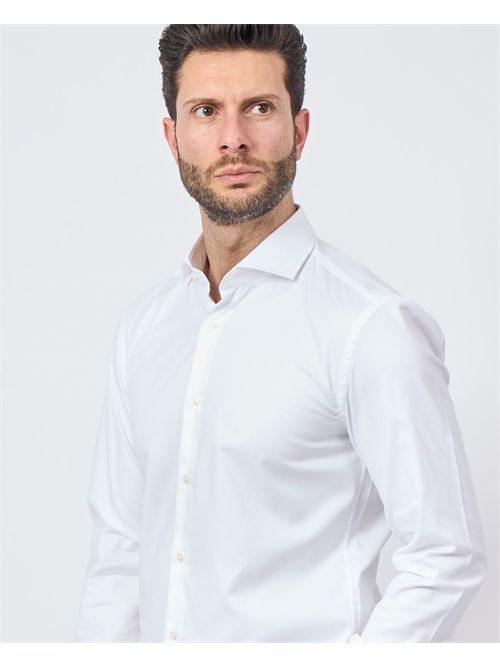 White Boss Stretch Cotton Shirt BOSS | 50538962100