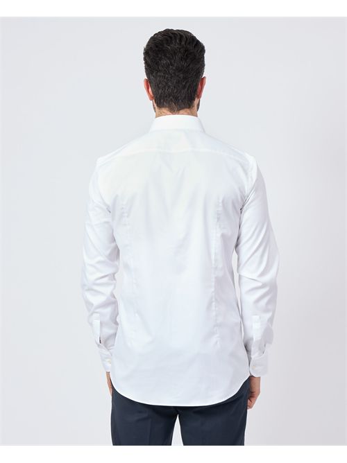 White Boss Stretch Cotton Shirt BOSS | 50538962100