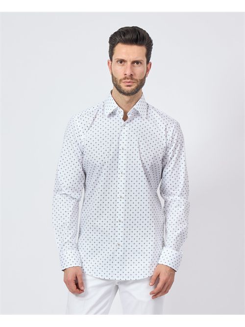 Camicia uomo Boss regular fit in popeline di cotone BOSS | 50539178100