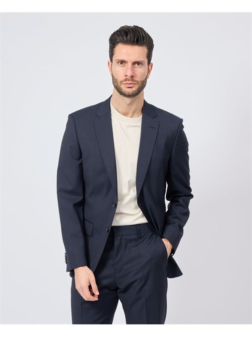 Costume bleu à simple boutonnage pour homme Boss BOSS | 50540588404