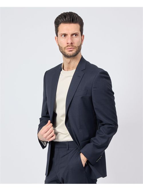 Costume bleu à simple boutonnage pour homme Boss BOSS | 50540588404