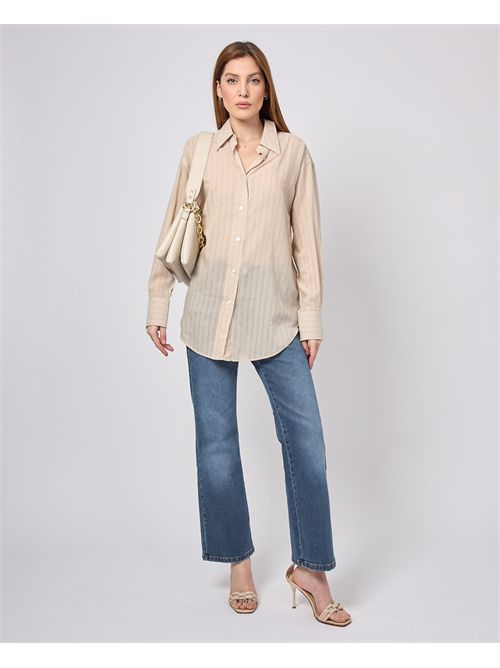 Boss Women's Regular Fit Striped Shirt BOSS | 50540633118