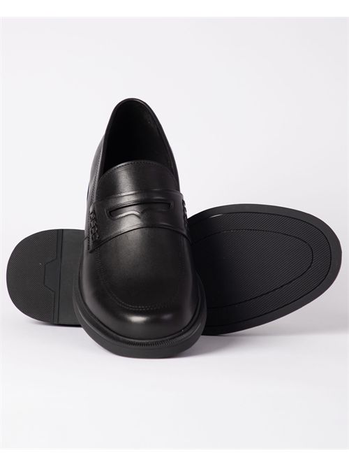 Boss men's leather loafers with band BOSS | 50541820001