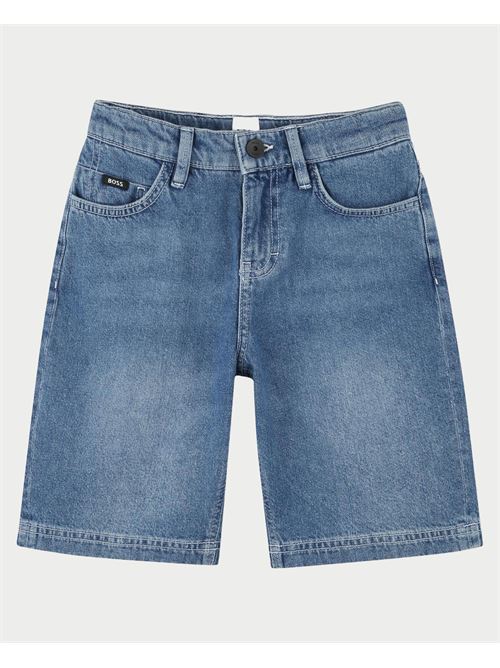 Bermuda in jeans Boss per bambini BOSS | J51994Z75