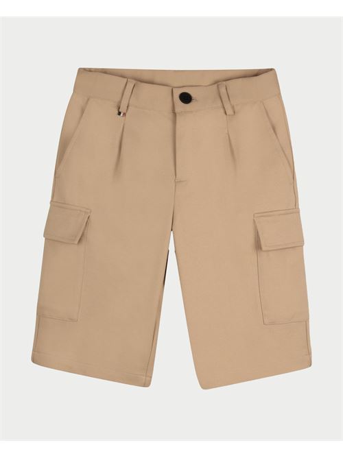 Boss fabric Bermuda shorts for kids BOSS | J51996249