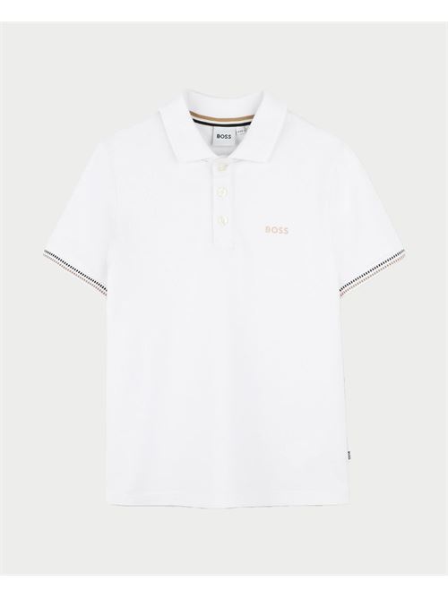 Polo en coton Boss pour enfants BOSS | J5201510P