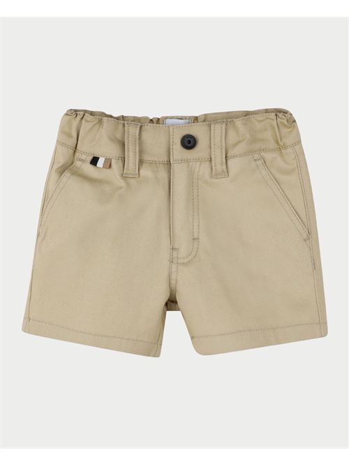 Boss fabric Bermuda shorts for newborns BOSS | J52080249