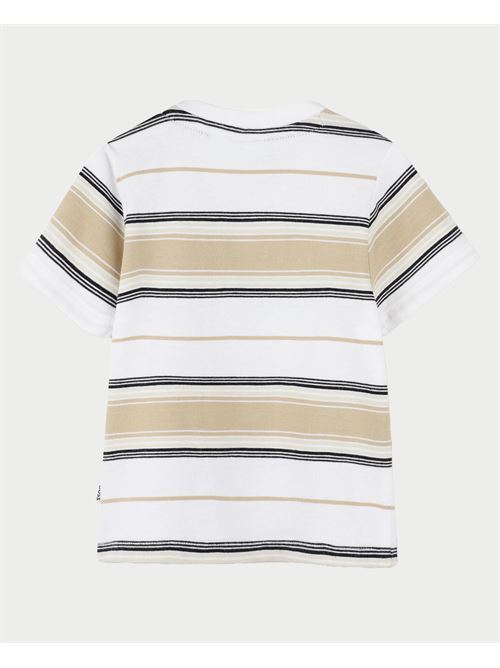 Boss baby t-shirt with horizontal stripes BOSS | J52116249