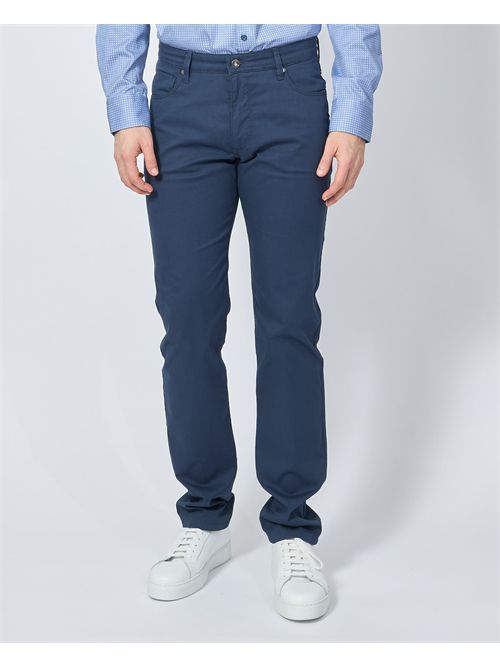 Bugatti 5-pocket blue trousers