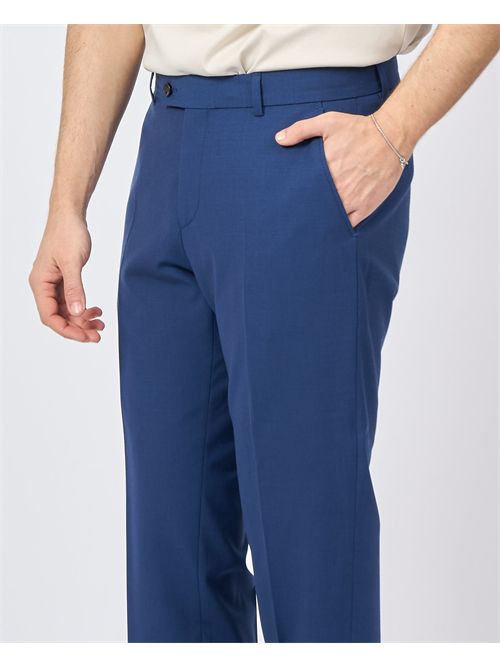 Pantaloni blu Bugatti con tirapancia BUGATTI | 78000-99212360