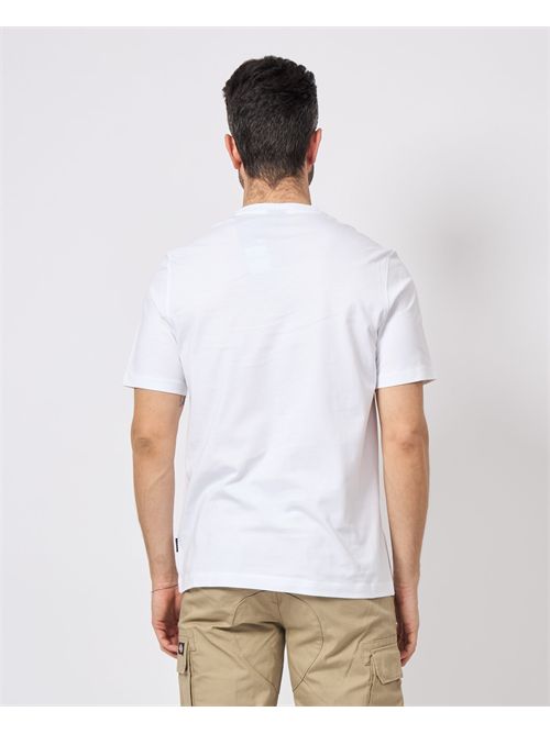 Bugatti crew neck T-shirt in pure cotton BUGATTI | 8350-75041C010