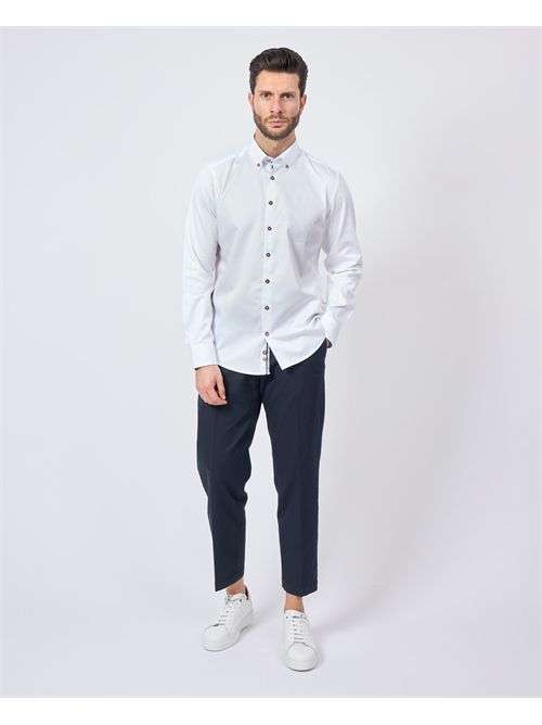 Chemise homme Bugatti à boutons contrastés BUGATTI | 9350-78500C010