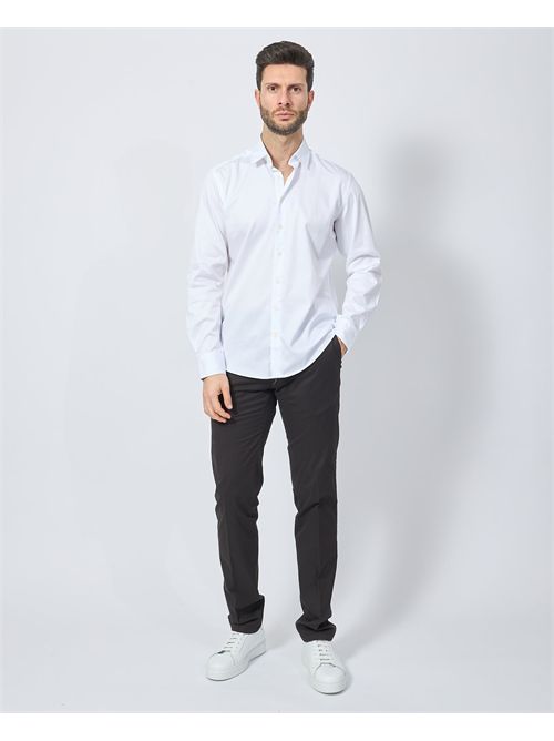 Bugatti white button down shirt BUGATTI | 9750-78504C010