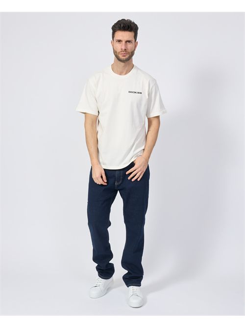 T-shirt en coton pour homme Dickies avec imprimé sur le devant et le dos DICKIES | DK0A4Z8VC481