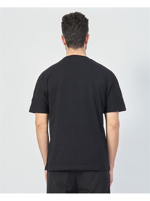 T-shirt uomo Disclaimer con logo scomposto DISCLAIMER | DS54820NERO