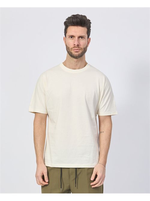 Men's T-shirt Disclaimer with back logo DISCLAIMER | DS54896LATTE