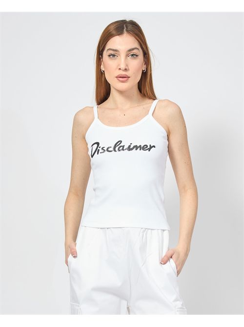 Top Disclaimer with front logo DISCLAIMER | DS54904BIANCO/NERO