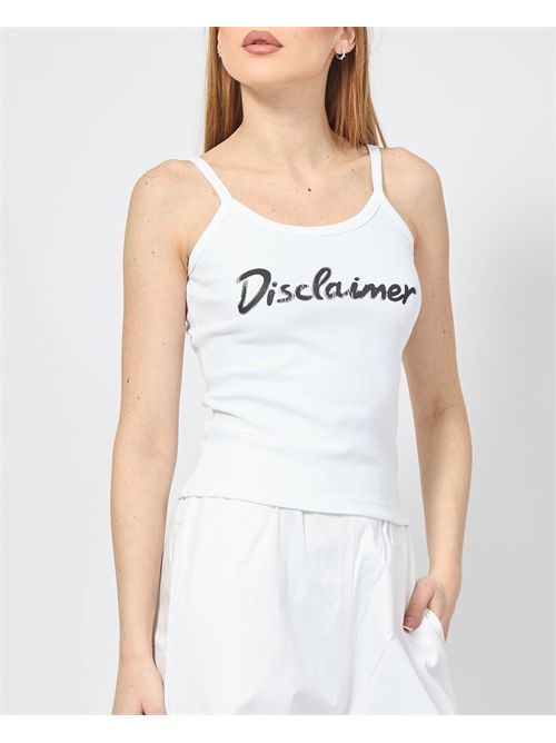 Top Disclaimer with front logo DISCLAIMER | DS54904BIANCO/NERO