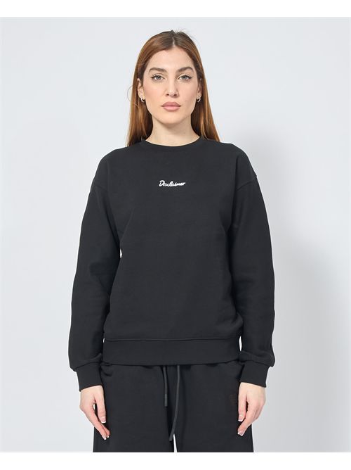 Sweat-shirt Disclaimer pour femme avec logo au dos DISCLAIMER | DS54910NERO/BIANCO