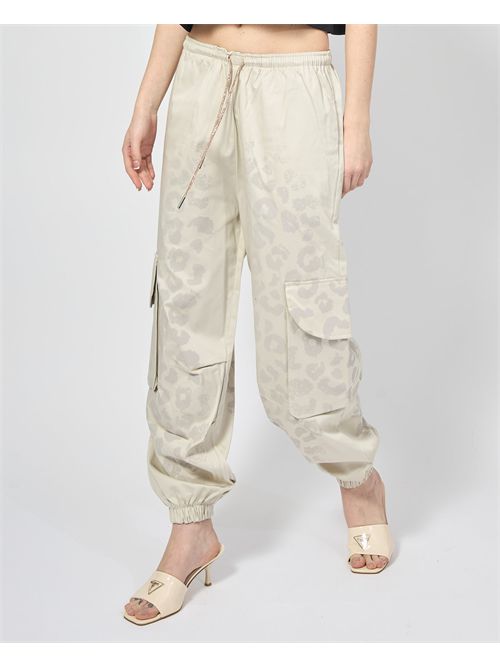 Women's Cargo Pants Disclaimer Animal Print DISCLAIMER | DS54969SAFARI