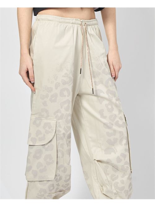 Women's Cargo Pants Disclaimer Animal Print DISCLAIMER | DS54969SAFARI