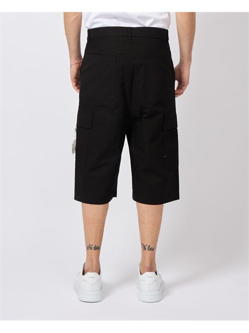 Bermuda lungo Disclaimer stile urban DISCLAIMER | DS55022NERO
