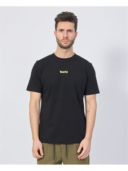 Men's T-shirt Disclaimer with back print DISCLAIMER | DS55030NERO