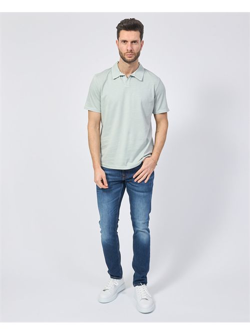 Ecoalf organic cotton polo shirt without buttons ECOALF | MGAPOENZO00831604