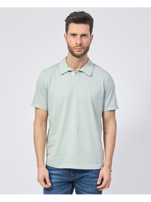 Ecoalf organic cotton polo shirt without buttons ECOALF | MGAPOENZO00831604