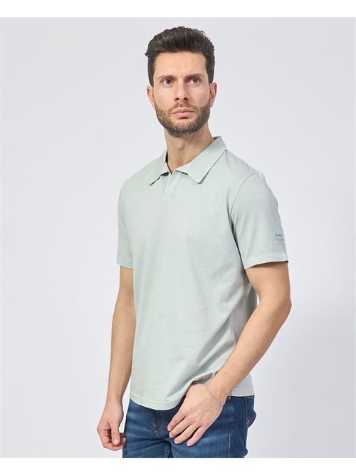 Ecoalf organic cotton polo shirt without buttons ECOALF | MGAPOENZO00831604