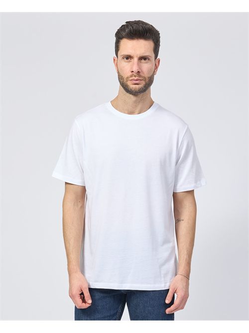 T-shirt en coton biologique Ecoalf avec imprimé au dos ECOALF | MGATSLIMBE0824000