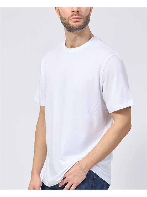 T-shirt en coton biologique Ecoalf avec imprimé au dos ECOALF | MGATSLIMBE0824000