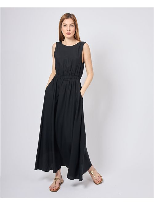 Ecoalf Maxi Dress with Pleated Waist ECOALF | WGADRKARL00194319