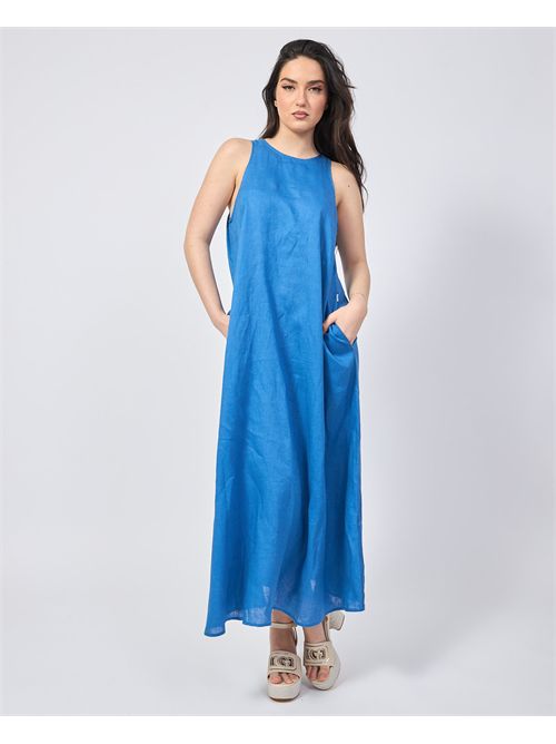 Robe longue en lin pour femme Ecoalf