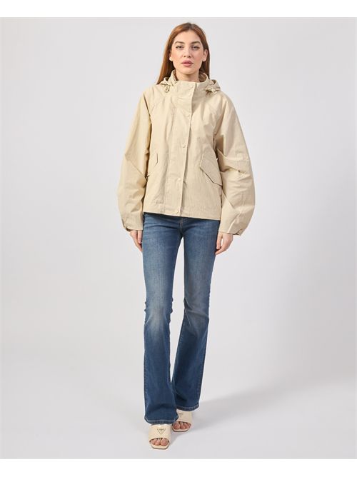 Ecoalf women's jacket with hood and buttons ECOALF | WGAJKBELUM0410223