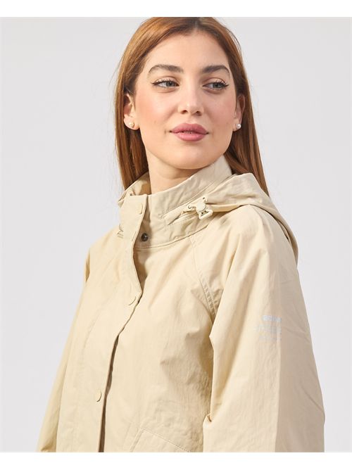 Ecoalf spring jacket with hood and buttons ECOALF | WGAJKBELUM0410223