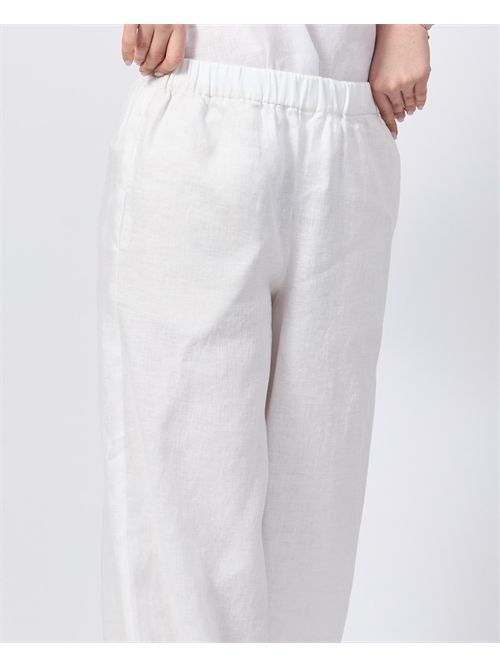 Pantaloni donna Ecoalf in misto lino ECOALF | WGAPAMOSS00710000