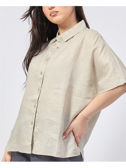 Melania women's shirt by Ecoalf in linen ECOALF | WGASRMELAN0709996