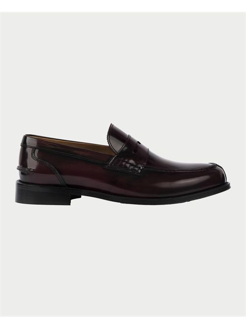 Exton College Men's Moccasin Brushed Bordeaux EXTON | 102BORDO