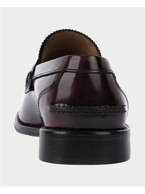 Mocassins pour hommes Exton College brossés EXTON | 102BORDO