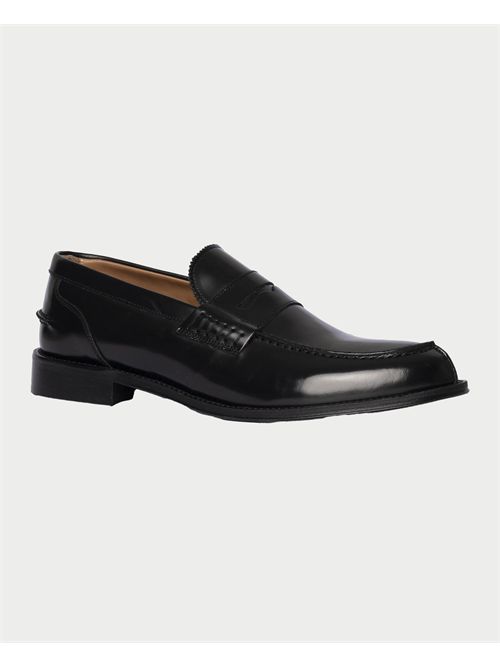 Mocassins pour hommes Exton College brossés EXTON | 102NERO