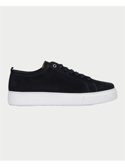 Exton Men's Sneakers Blue Suede